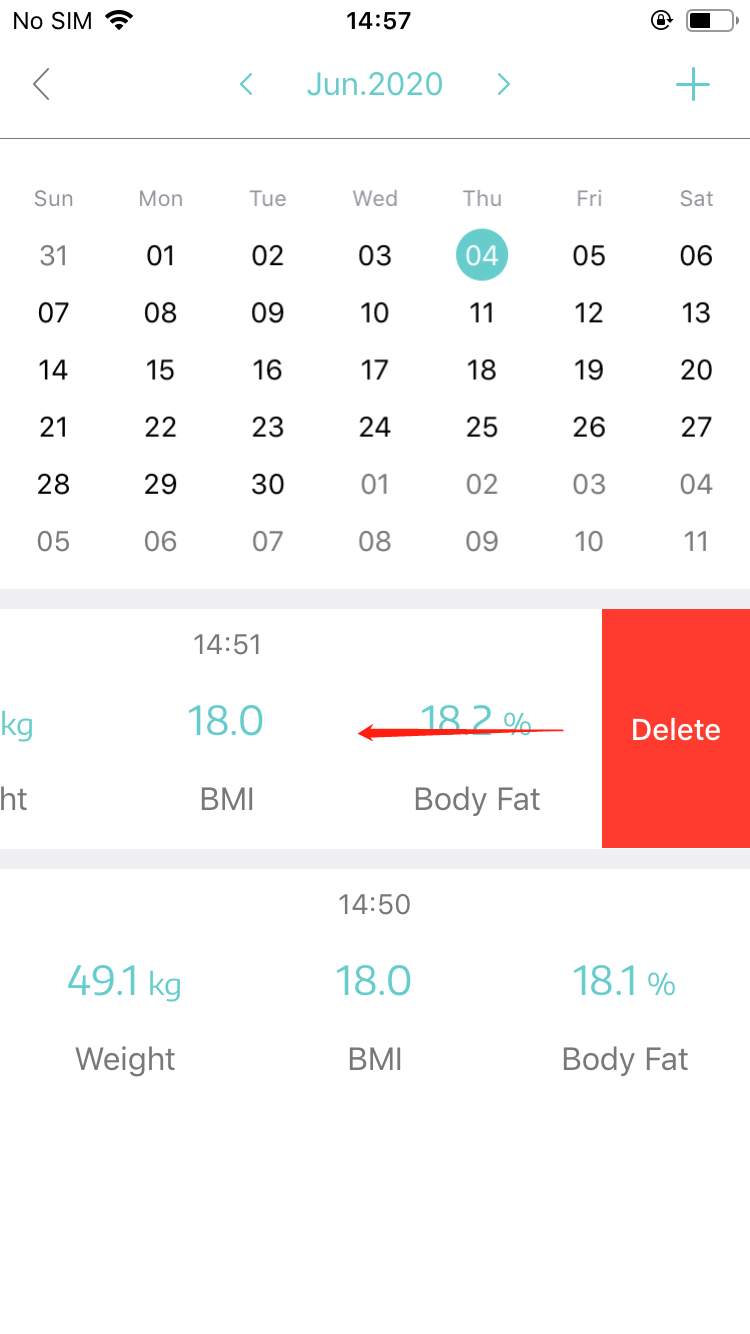 Fitdays Connect Bambou, the rechargeable scale for Fitdays Connect