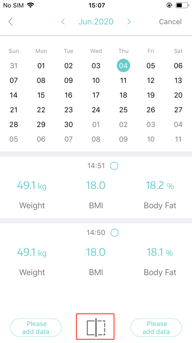 Fitday Electronic Body Fat Scale Instruction Manual